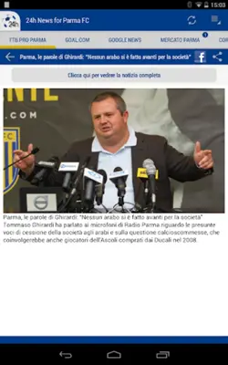 Parma 24h android App screenshot 1