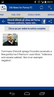 Parma 24h android App screenshot 3